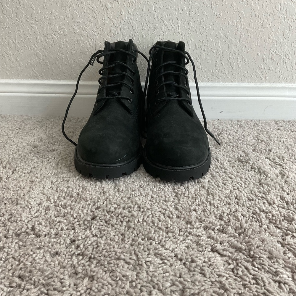 Timberland Black Suede Boots